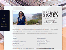 Tablet Screenshot of barbarambrody.com